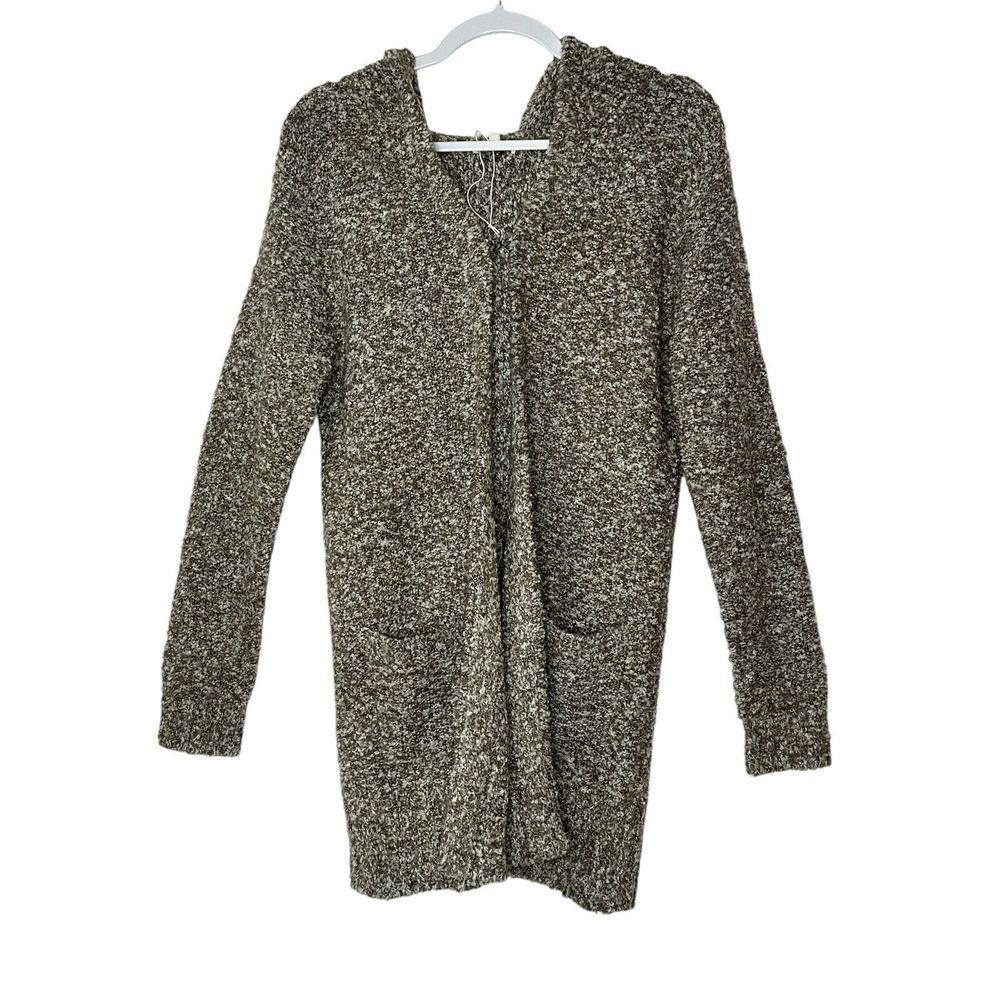Miracle Sweater Cardigan Women Médium Green Cozy Outdoor Top Long Sleeve Classic